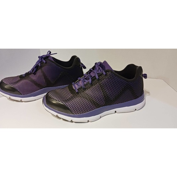 DR COMFORT Katy Women Purple Black Athletic Diabetic Walking Shoes Size 7.5 Wide - Picture 3 of 9